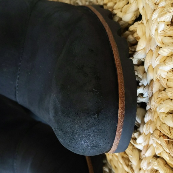 Sorel Addington Strap Block Heel Bootie Black Size 9 - Picture 8 of 10